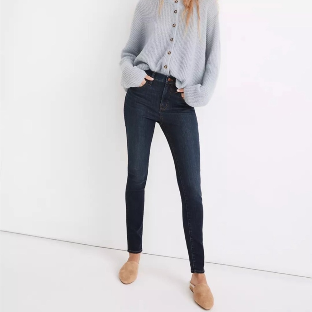 Madewell High Riser Skinny Denim Jeans Size 28.